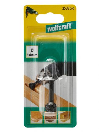 Wolfcraft rašple 14 mm koule stopka 6 mm/dřevo 2533000