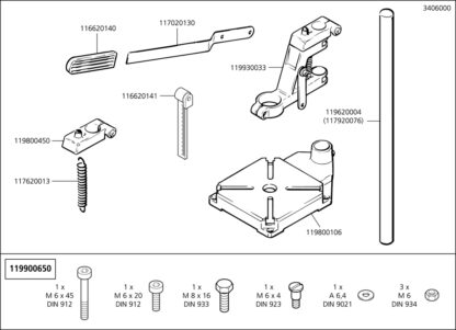 Stojan na vrtačku WOLFCRAFT 3406000 - Image 2
