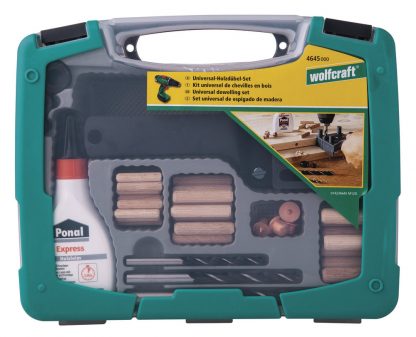 Univerzální box na dřevěné kolíky Wolfcraft 4645000 - Image 2