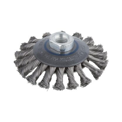 Wolfcraft kuželový drátěný kartáč, zapletený, pr. 100 mm 2153000