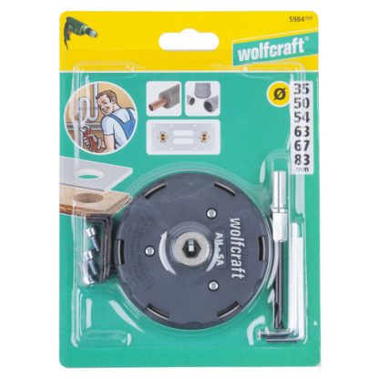 Wolfcraft nastavitelná děrovka SANITA 35-83 mm 5984000 - Image 6