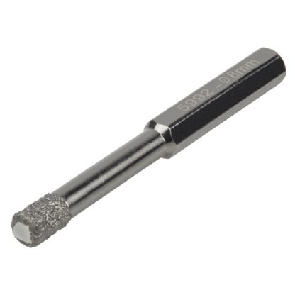 Wolfcraft diamantová děrovka, šestihrann, 5 mm, 40 mm hloubka řezu 5990000