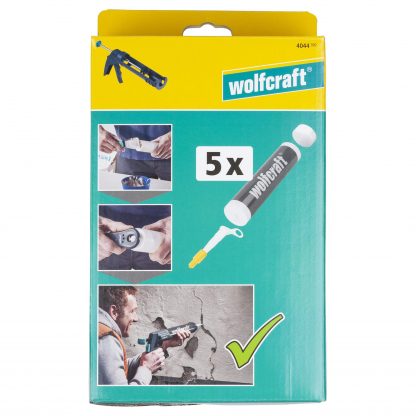 Wolfcraft prázdné kartuše 310ml (5ks) 4044100 - Image 12