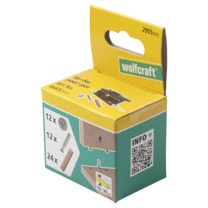 Příslušenství pro montáž excentrických spojů Wolfcraft 2955000 - Image 3