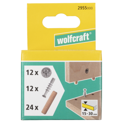 Příslušenství pro montáž excentrických spojů Wolfcraft 2955000